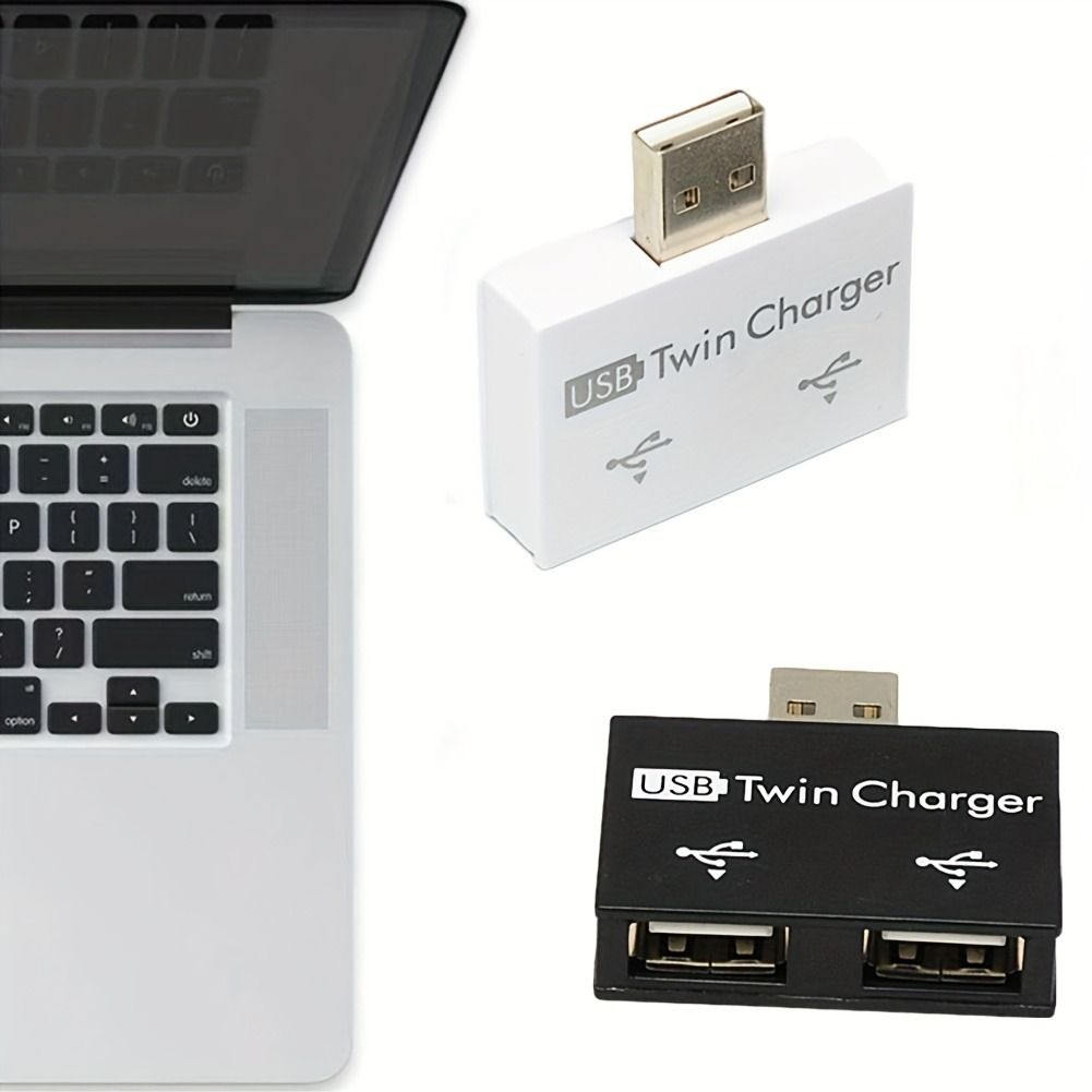 Laptop Accessories Hub - USB2.0 Splitter 1 Male To 2