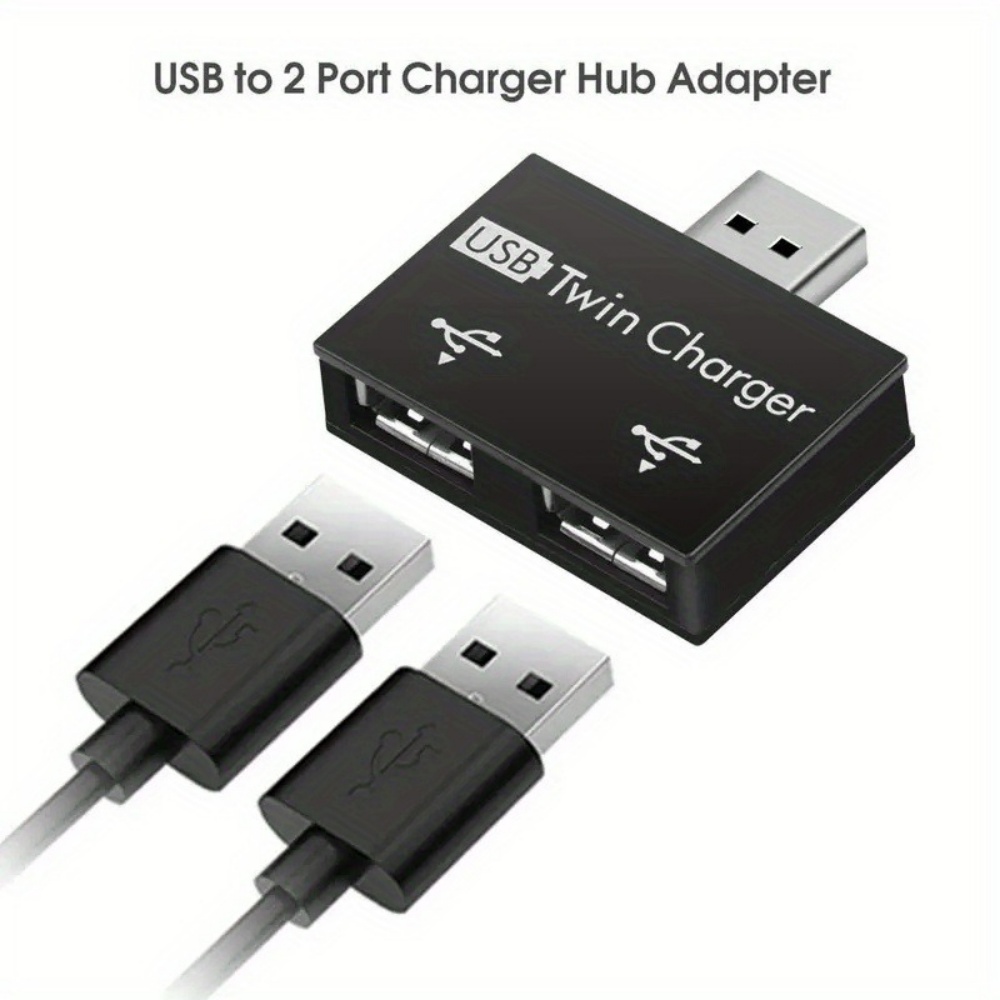 USB2.0 Splitter 1 Male To 2 Po - Laptop Accessories Hub 评论和价格