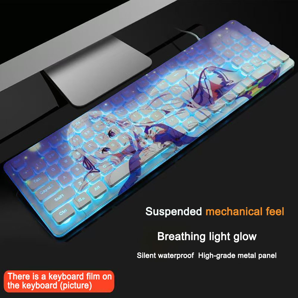 104 Keys Re:Zero-Starting Life - Laptop Accessories World 评论和价格