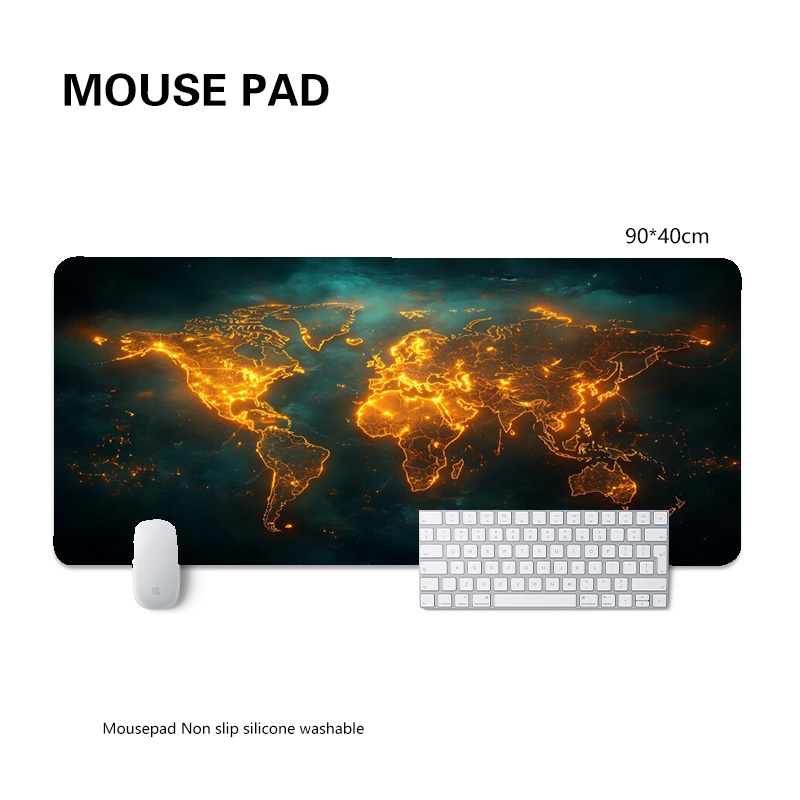 Mouse Pad World Map Mouse Pad  - Laptop Accessories World 评论和价格