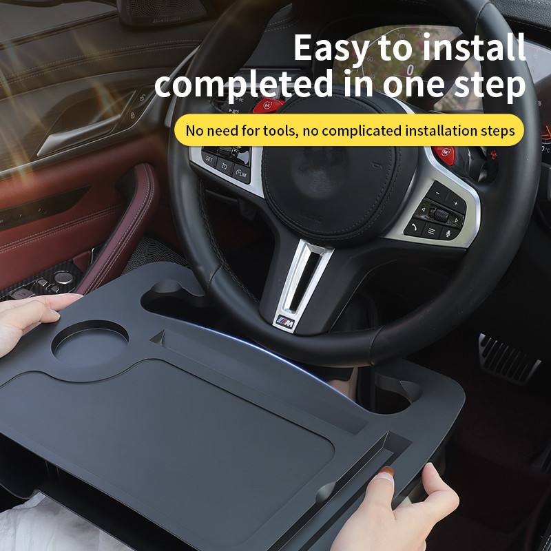 2-IN-1 Car Steering Wheel Tabl - Laptop Accessories Table 评论和价格
