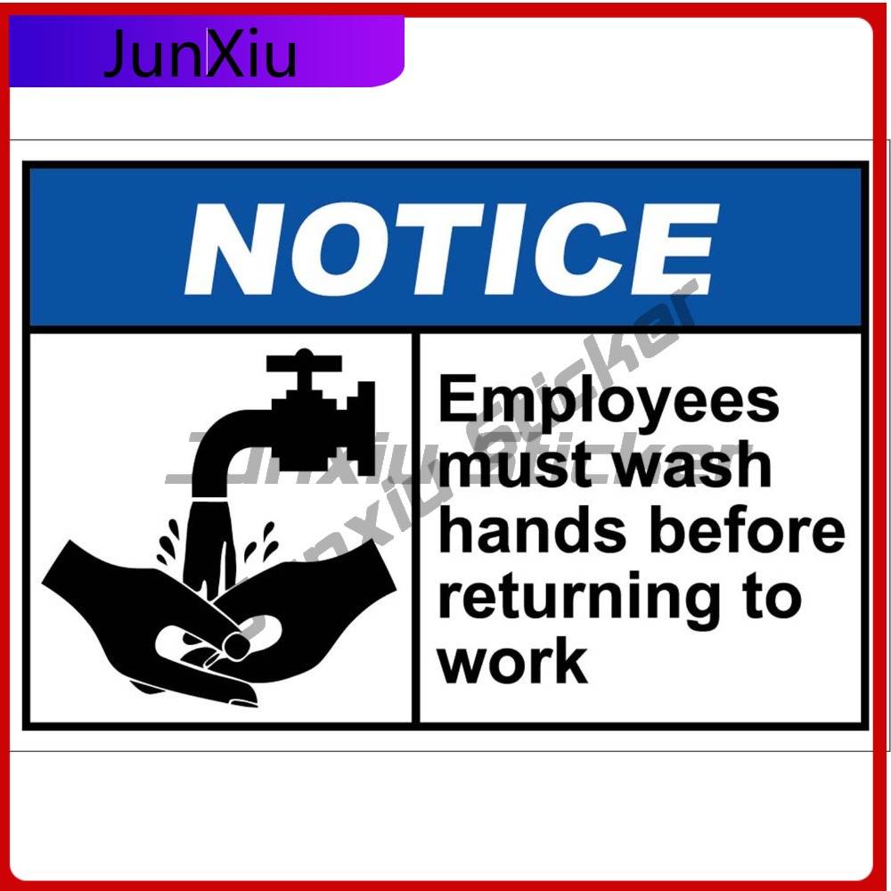 Employees Must Wash Eye Catchi - Laptop Accessories You Must Have 评论和价格