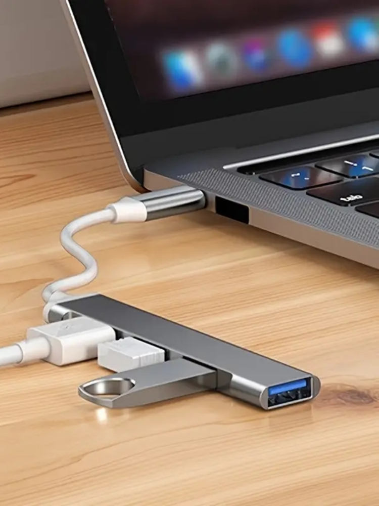 4-Port Multi-Splitter Type C H - Apple Accessories Laptop 评论和价格