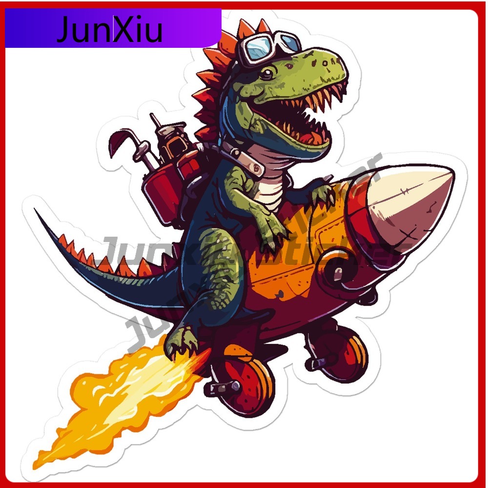 Dinosaur On Rocket Unique Must - Laptop Accessories You Must Have 评论和价格
