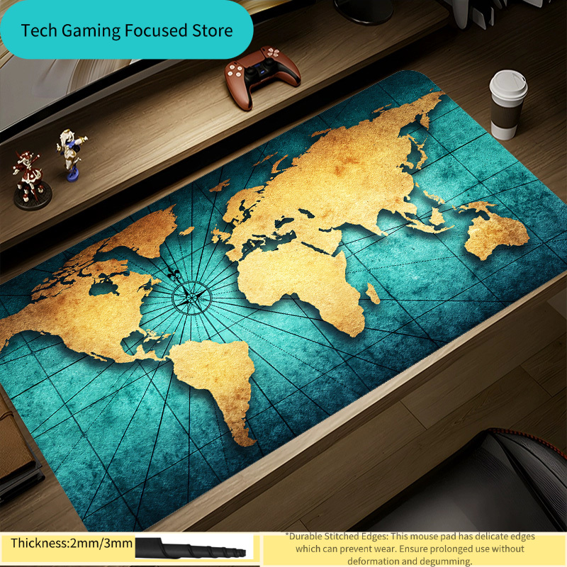 Mouse Pad World Map Mouse Pad  - Laptop Accessories World 评论和价格