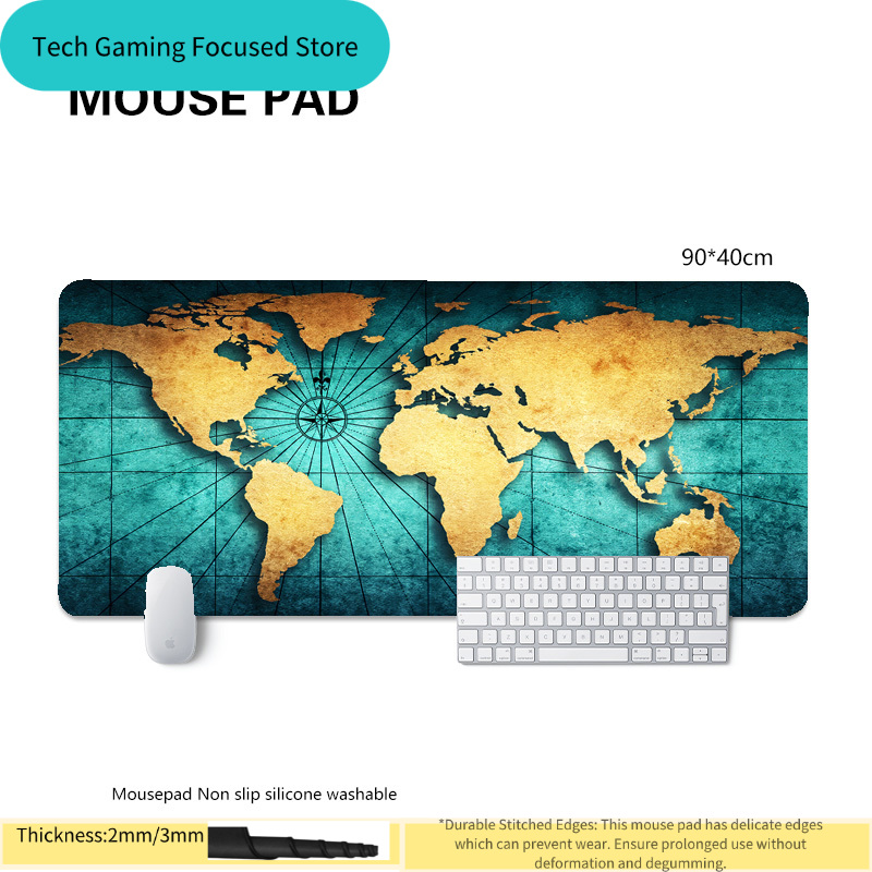 Mouse Pad World Map Mouse Pad  - Laptop Accessories World 评论和价格