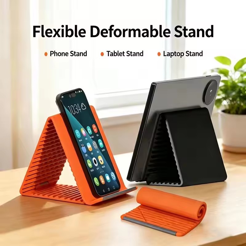 Lazy Portable Phone Stand Sili - Laptop Accessories Table 评论和价格