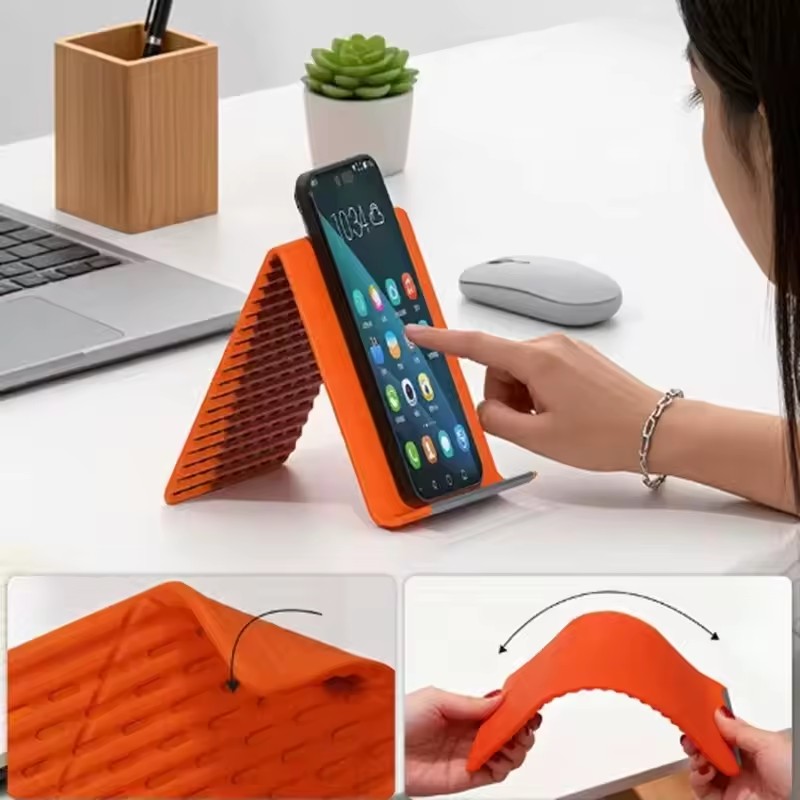 Lazy Portable Phone Stand Sili - Laptop Accessories Table 评论和价格
