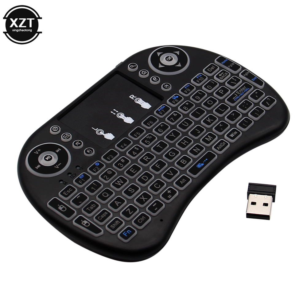 Backlit English Russian French - Mini Wireless Mouse 评论和价格