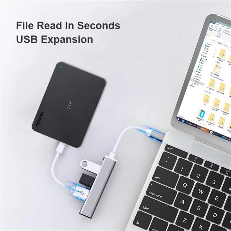 4-In-1 Type-C Extender Hub 4 P - Laptop Accessories Hub 评论和价格