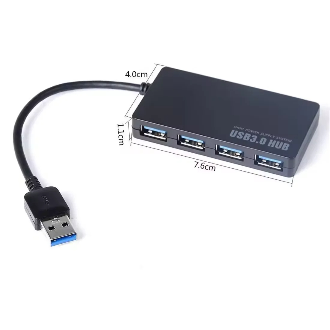 High-Speed USB 2.0 Hub 4-Port  - Laptop Accessories Hub 评论和价格
