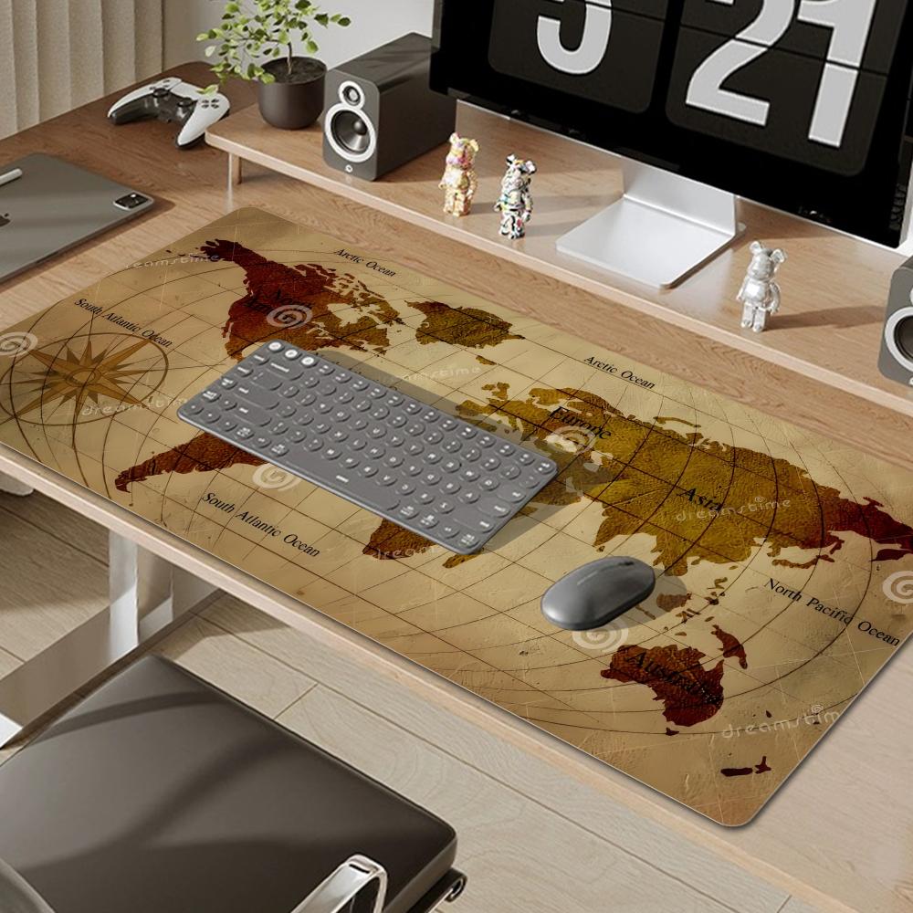 Mouse pad world map mouse pad  - Laptop Accessories World 评论和价格