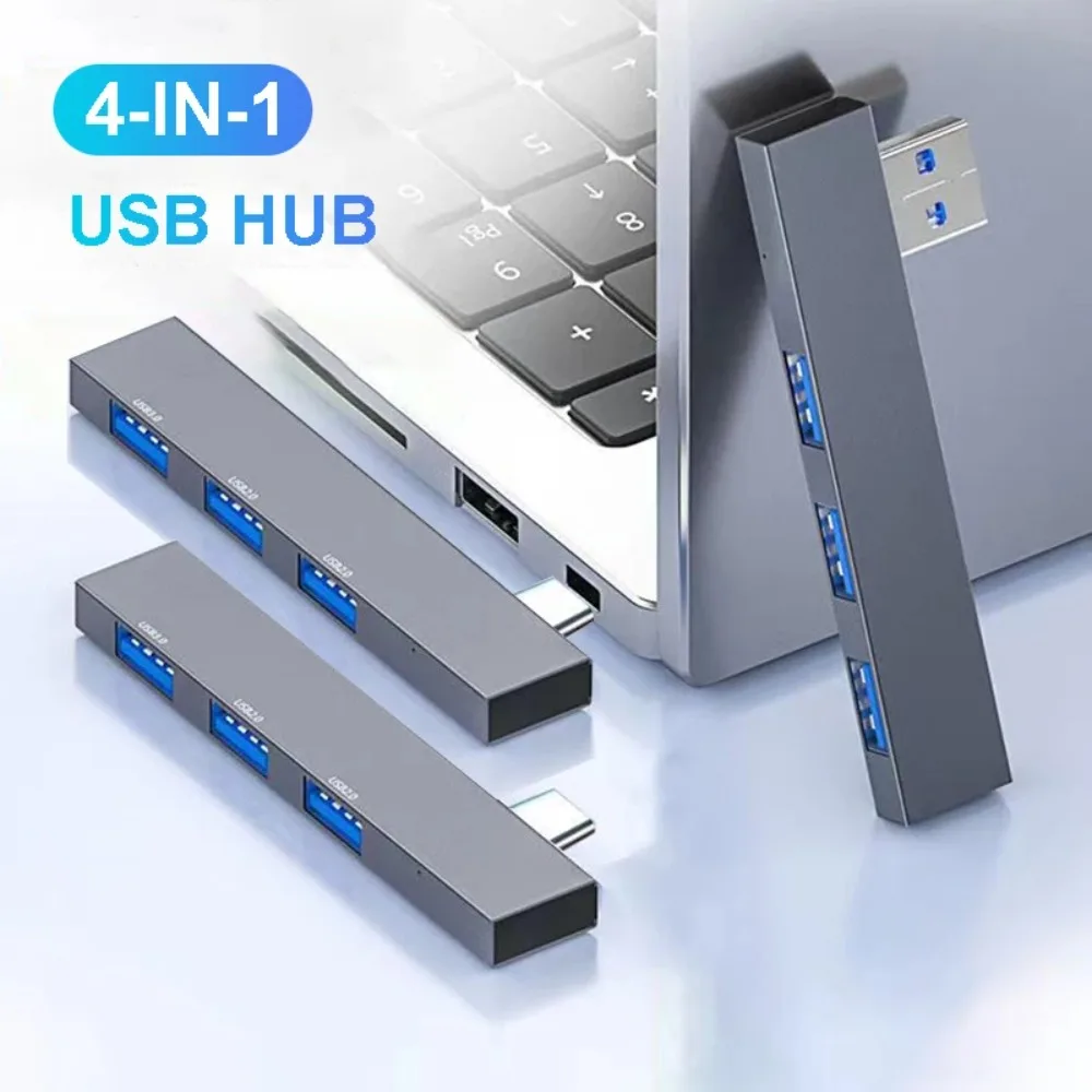 Multi USB Splitter OTG Adapter - Laptop Accessories Hub 评论和价格