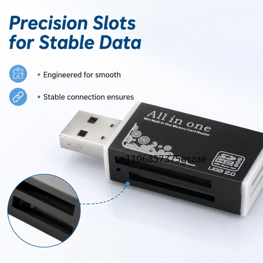 2 in 1 USB2.0 Card Reader Micr - Laptop Accessories World 评论和价格