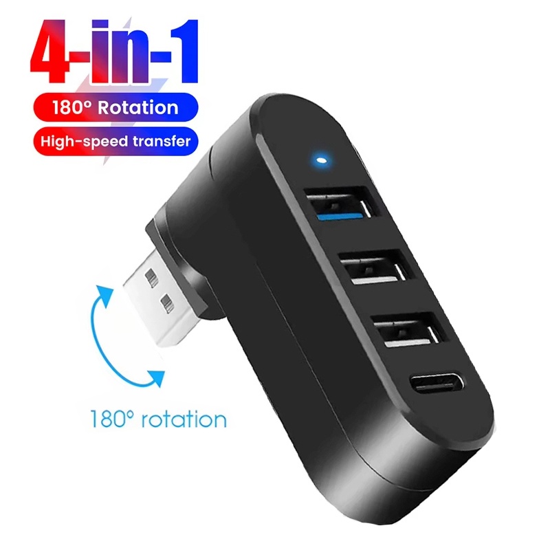 4 Port Multi USB 2.0 HUB Mini  - Laptop Accessories Hub 评论和价格