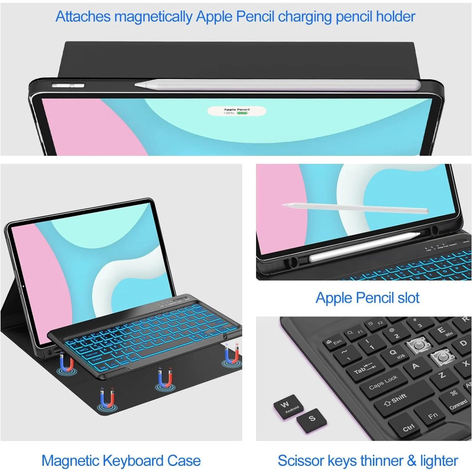Keyboard Case & Mouse for iPad - Mini Wireless Mouse 评论和价格