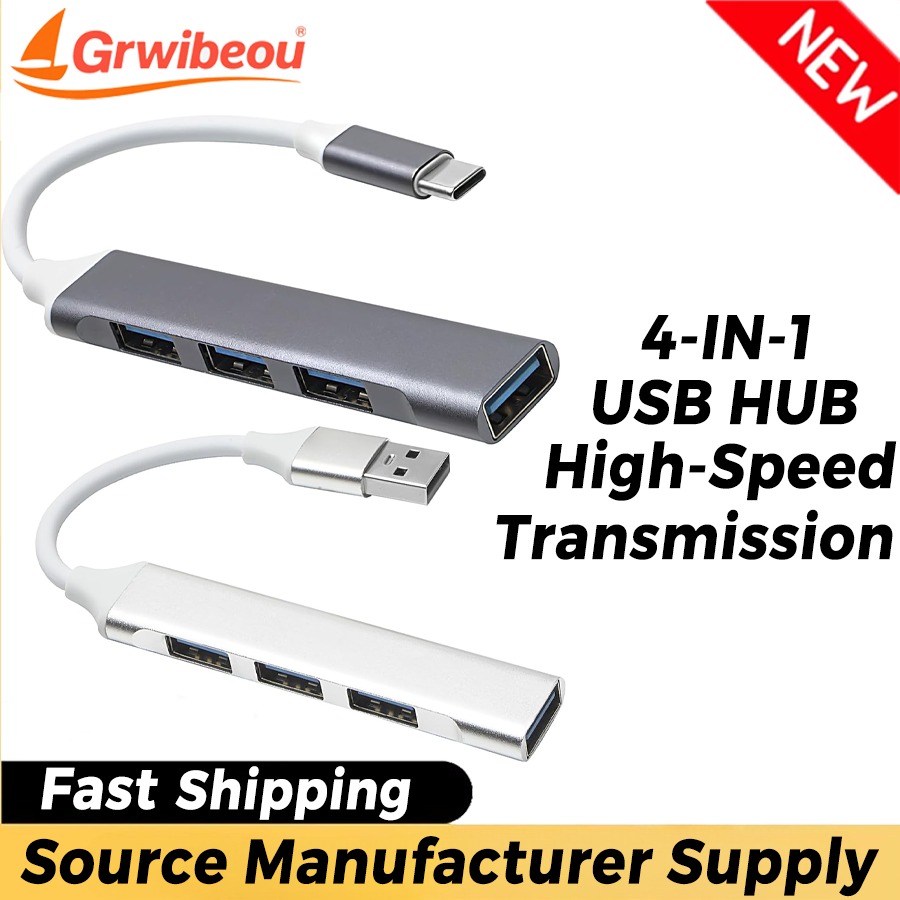 4 in 1 USB HUB USB-C HUB 4 Por - Apple Accessories Laptop 评论和价格