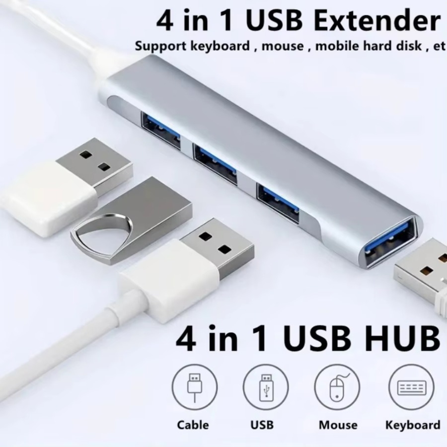 4 in 1 USB HUB USB-C HUB 4 Por - Apple Accessories Laptop 评论和价格