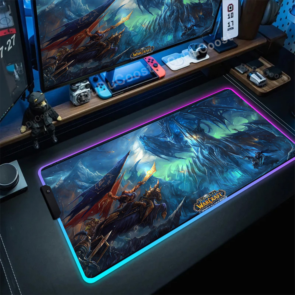 RGB Mouse Pad Game World Of Wa - Laptop Accessories World 评论和价格