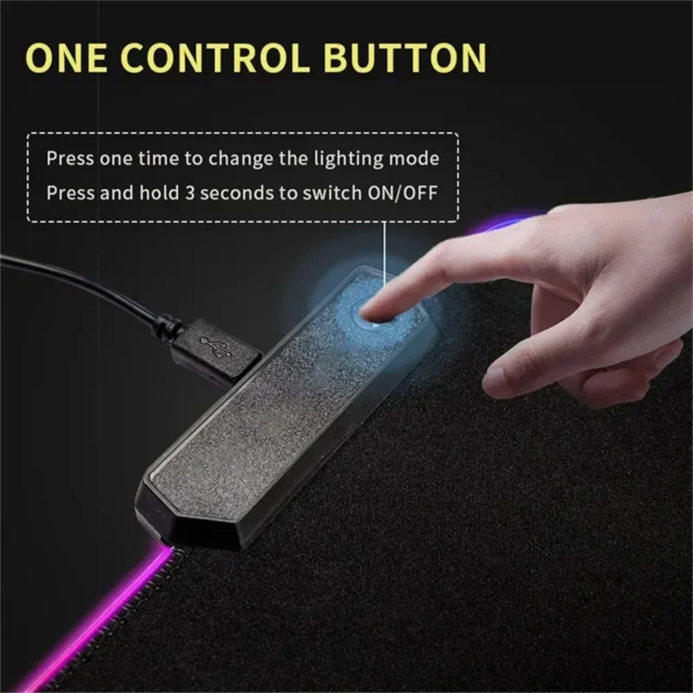 RGB Mouse Pad Game World Of Wa - Laptop Accessories World 评论和价格