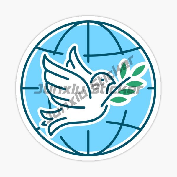 AN IDEA WORLD PEACE Sticker Mo - Laptop Accessories World 评论和价格