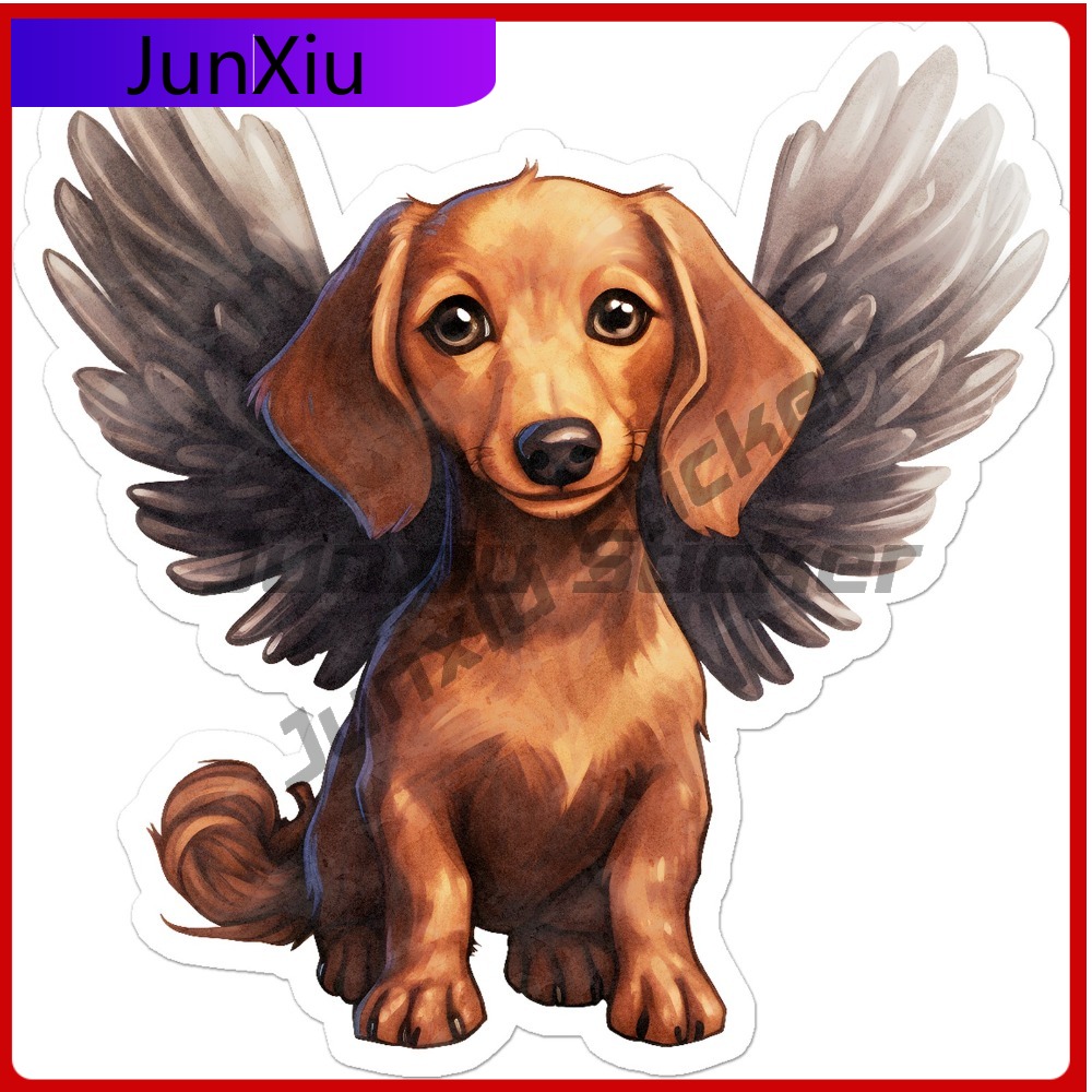 Dachshund Angel Vinyl New Must - Laptop Accessories You Must Have 评论和价格