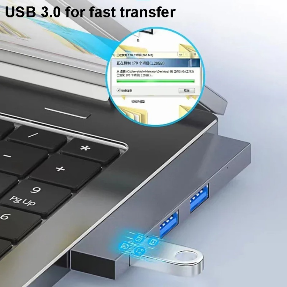 USB C HUB 3.0 Type C 3.1 4 Por - Apple Accessories Laptop 评论和价格